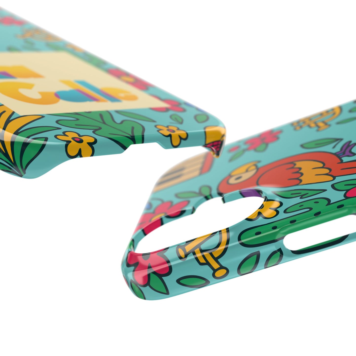 Slim Phone Case – Calle Azul by La Calle Band