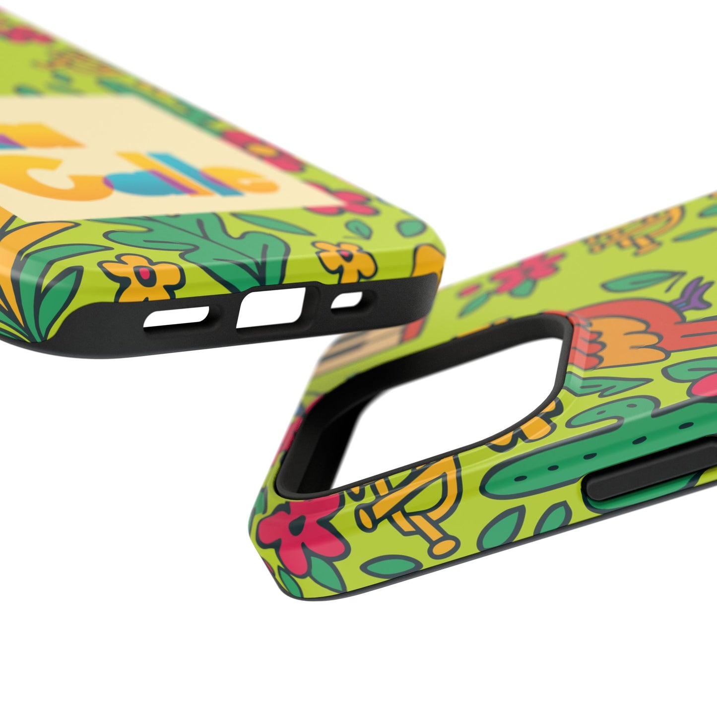 Impact-Resistant Phone Case – Electric Verde by La Calle Band