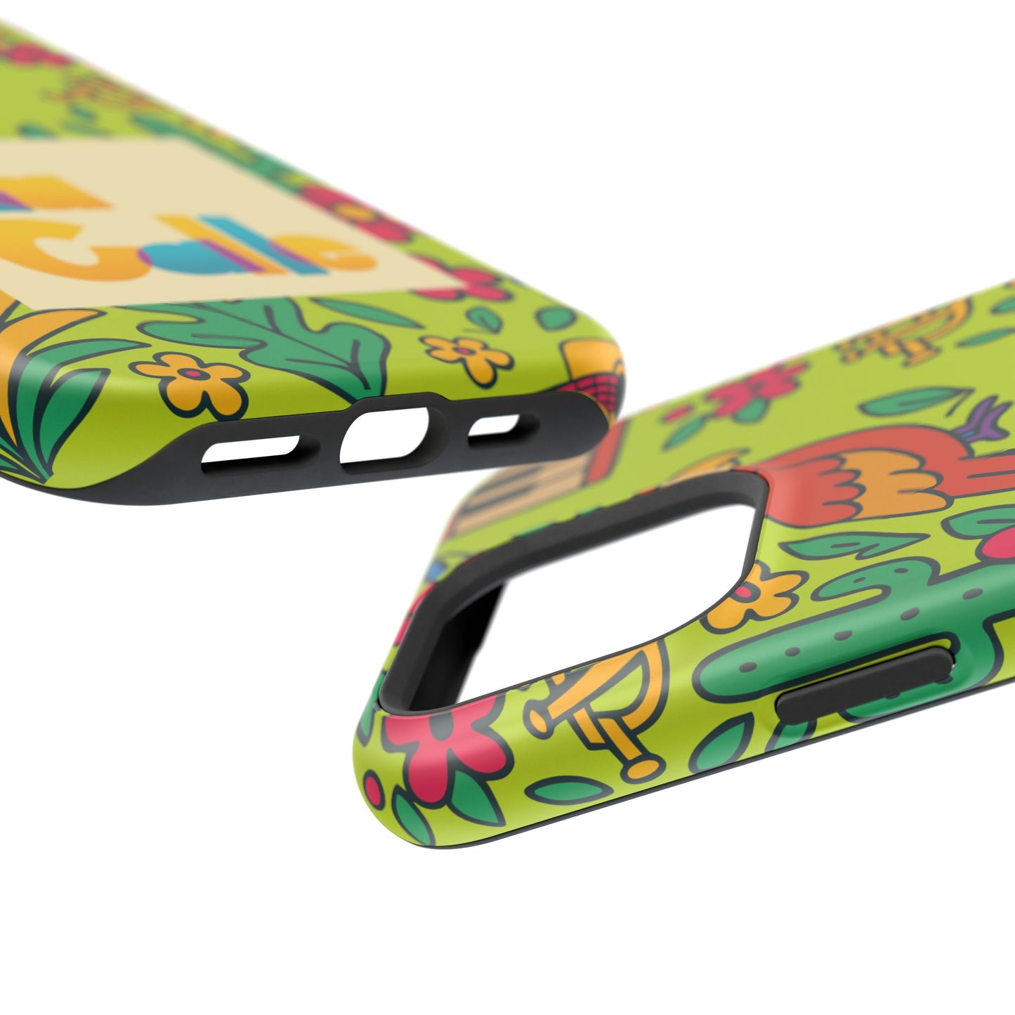 Impact-Resistant Phone Case – Electric Verde by La Calle Band
