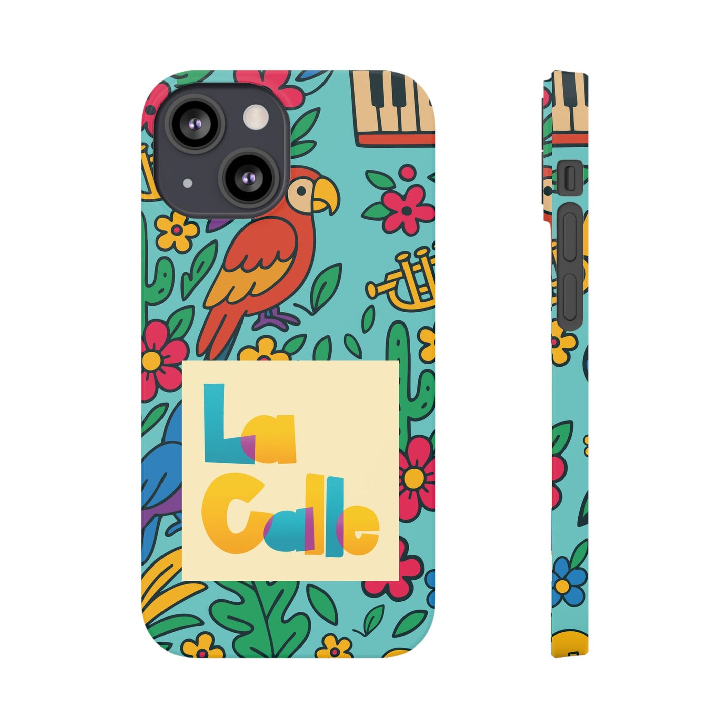 Slim Phone Case – Calle Azul by La Calle Band