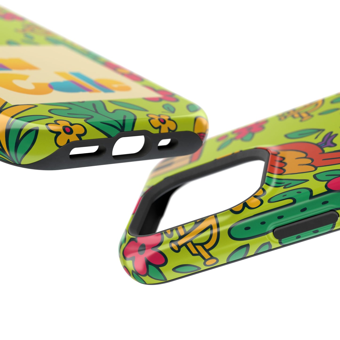 Impact-Resistant Phone Case – Electric Verde by La Calle Band