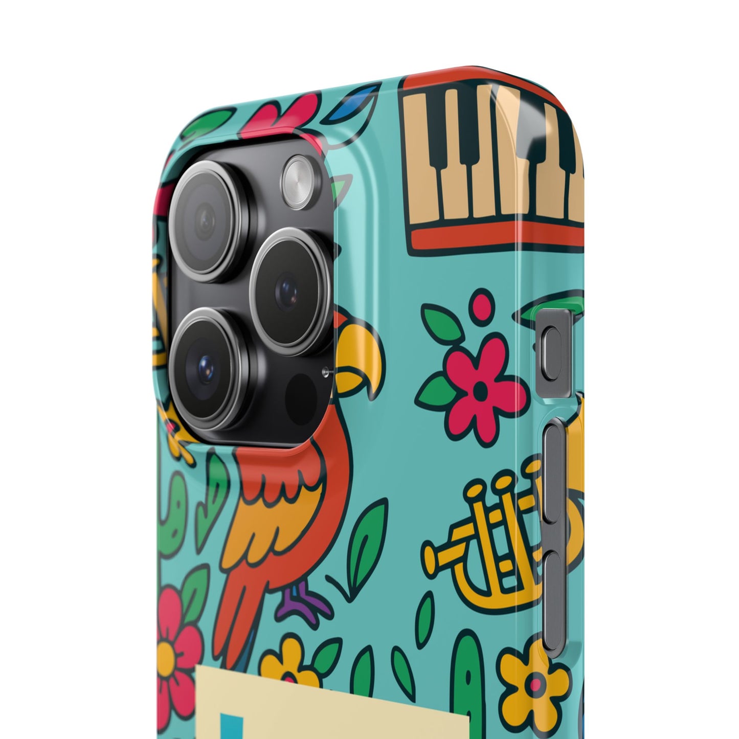 Slim Phone Case – Calle Azul by La Calle Band
