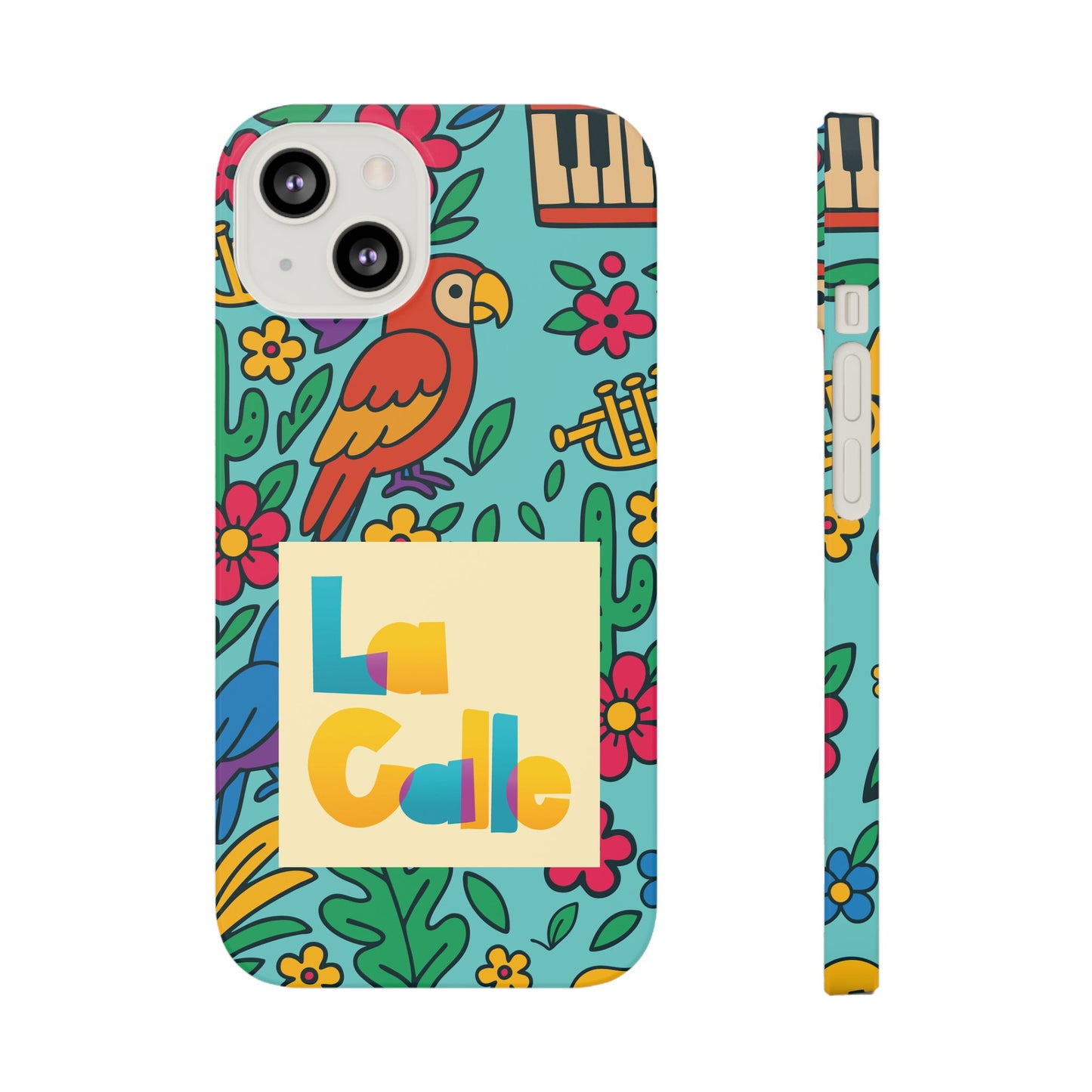 Slim Phone Case – Calle Azul by La Calle Band