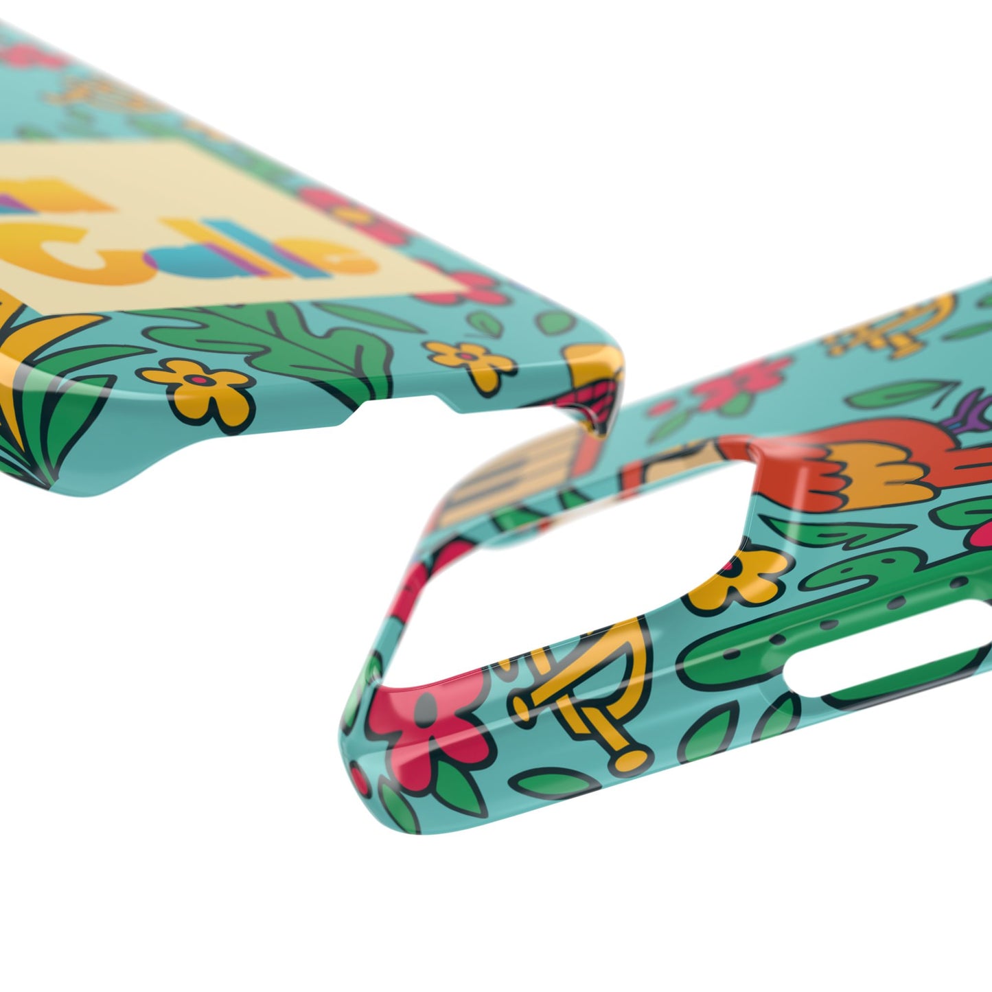 Slim Phone Case – Calle Azul by La Calle Band
