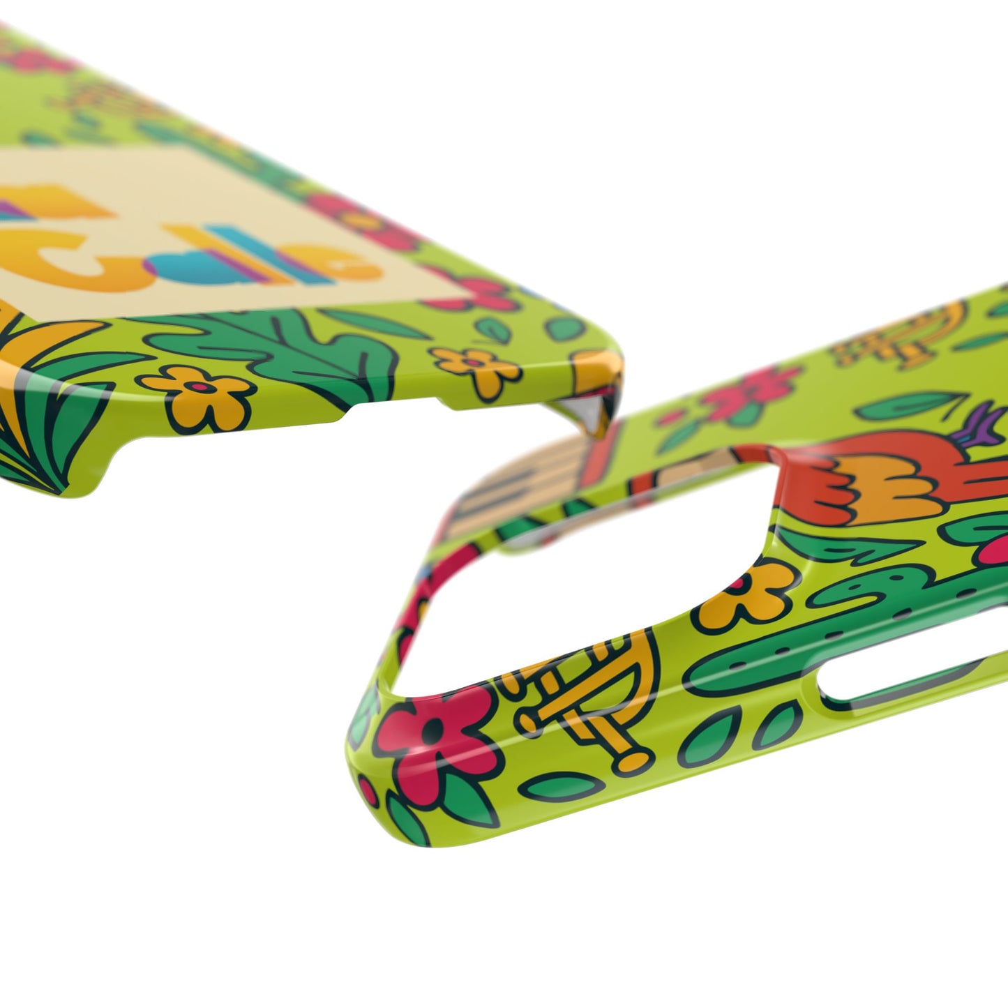 Slim Phone Case – Electric Verde by La Calle Band