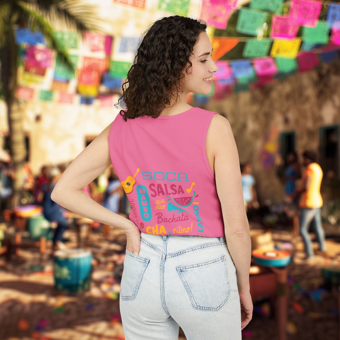 La Calle Classic Logo Tank Top