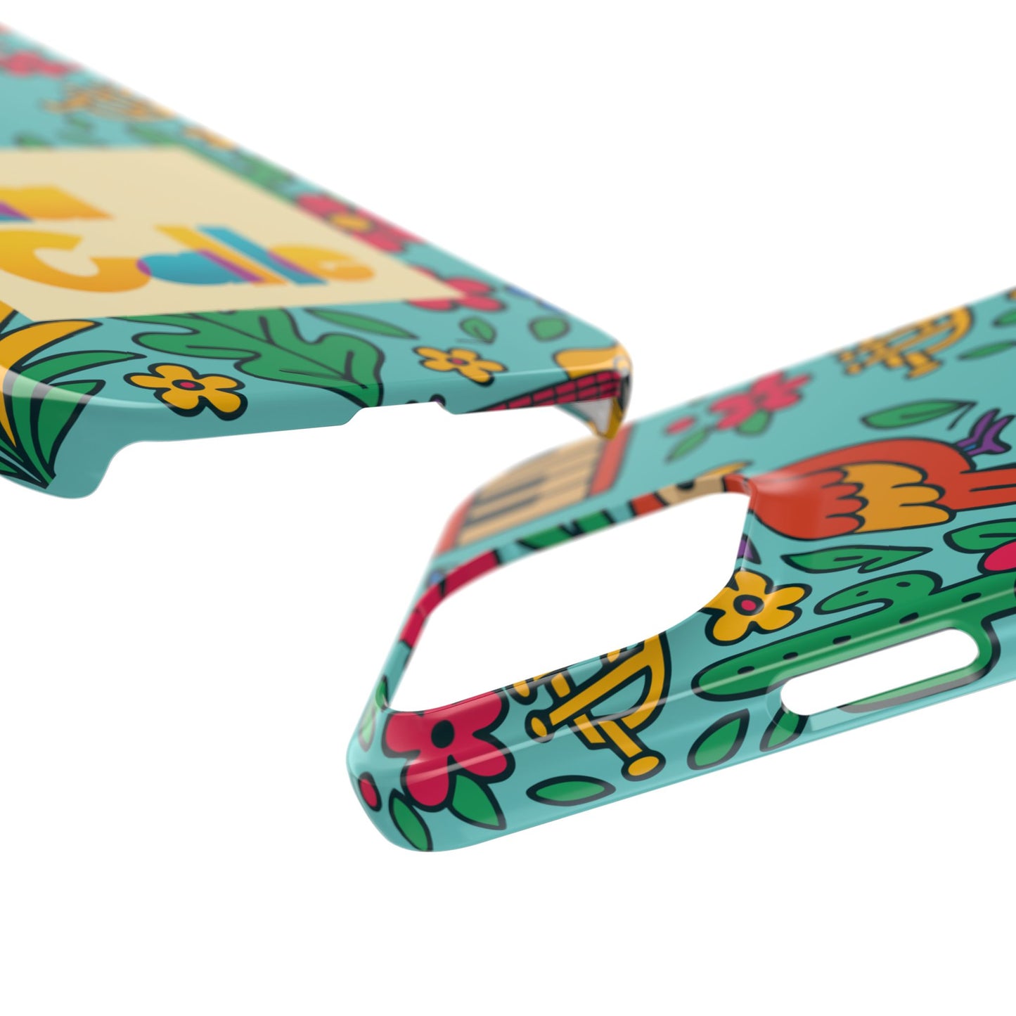 Slim Phone Case – Calle Azul by La Calle Band