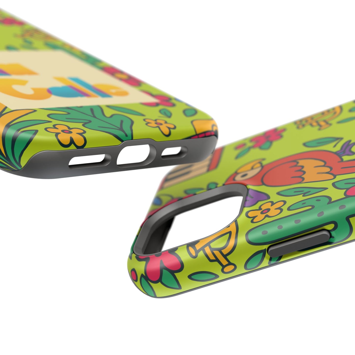 Impact-Resistant Phone Case – Electric Verde by La Calle Band