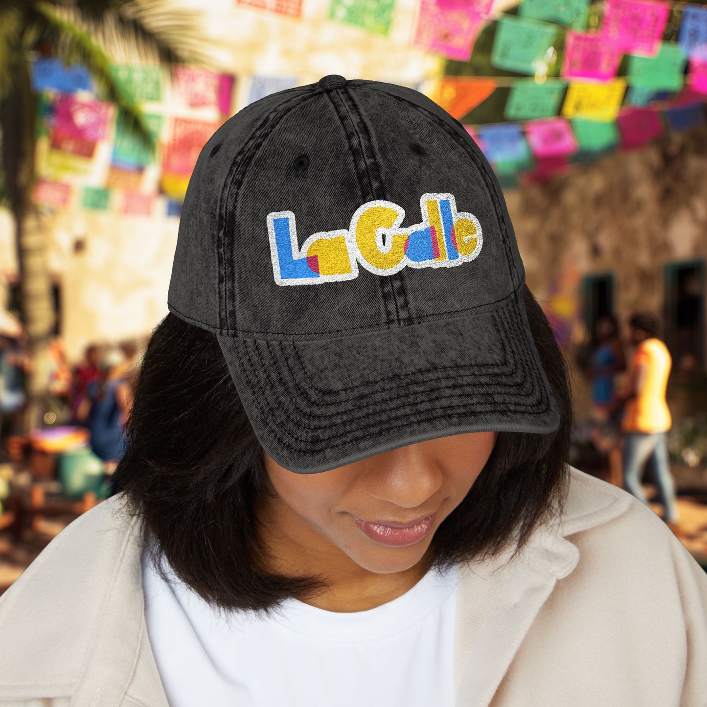 La Calle Classic Logo Vintage Cap